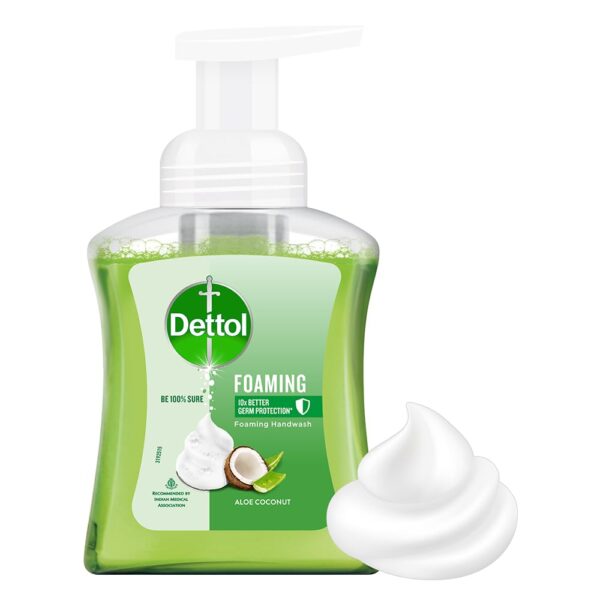 Dettol Foaming Handwash Aloe Coconut 250ml-Pump