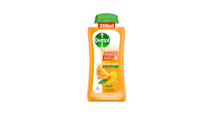 Dettol Liquid Body Wash 200ml - ENERGIZE Satsuma and Orange