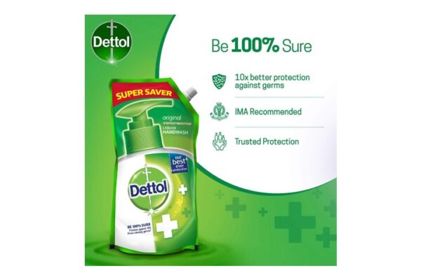 Dettol Liquid Hand Wash Original Pouch Refill 750ml