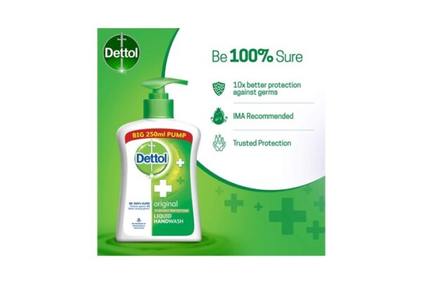Dettol Liquid Hand Wash Original Pump 125ml