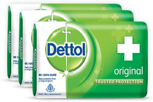 Dettol Soap Orginal 75gm Multipack (3+1 Free)