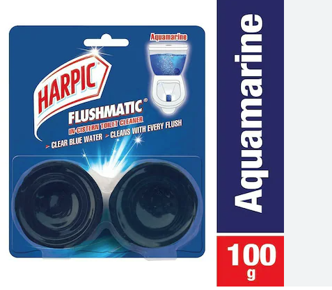 Harpic FLUSHMATIC 100gm-MARINE