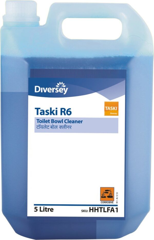 Taski R6 Toilet Bowl Cleaner 5ltr Taski R6 Toilet Bowl Cleaner 5ltr